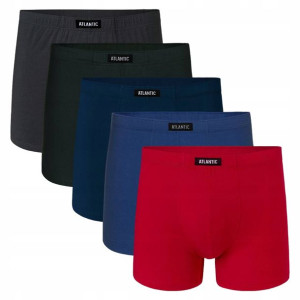 5x Pack Bokserki bawełniane sportowe Atlantic