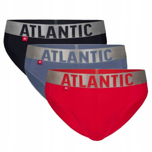 Slipy męskie bawełniane Sport Atlantic 3-Pack