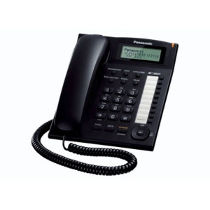 Telefon Stacjonarny Panasonic Corp. KX-TS880EXB LCD Czarny