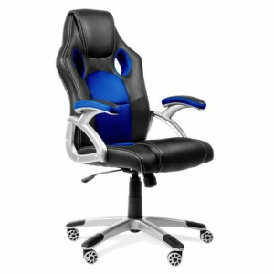 Fotel dla Graczy Almansa P&C 229NGRN Czarny Niebieski