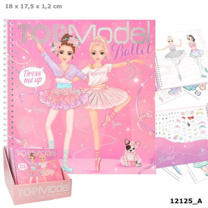 Zestaw Dress Me Up Top Model Balet 12125A