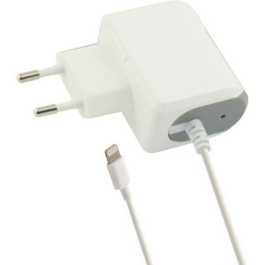 Ładowarka Ścienna Lightning 1A Contact iPhone Biały