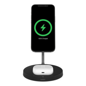 Ładowarka bezprzewodowa z uchwytem na telefony Belkin WIZ010VFBK