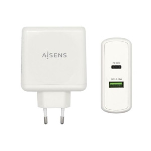 Ładowarka USB ścienna Aisens PD 3.0 USB-C 57 W Biały