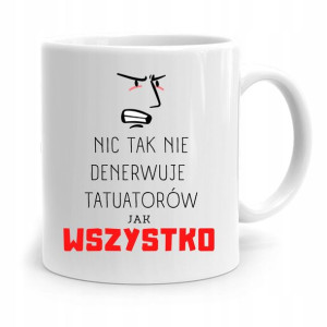 Dla Tatuażystki Tatuażysty Tatuatora Kubek Prezent