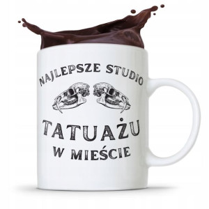 Dla Tatuażystki Tatuażysty Tatuatora Kubek Prezent
