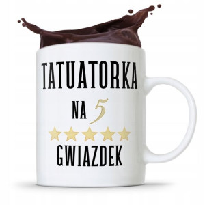 Dla Tatuażystki Tatuażysty Tatuatora Kubek Prezent