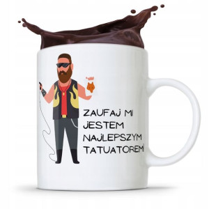 Dla Tatuażystki Tatuażysty Tatuatora Kubek Prezent