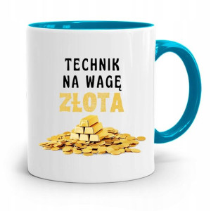 Dla Technika Kubek Błękitny Prezent