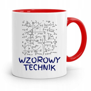 Dla Technika Kubek Czerwony Prezent