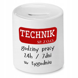 Dla Technika Skarbonka Na Prezent Na Urodziny
