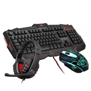 Pakiet Gaming Woxter Stinger FX 80 MegaKit Qwerty Hiszpańska