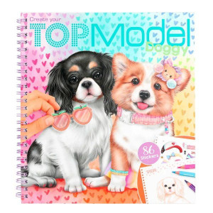 Szkicownik Doggy TOP Model z naklejkami 12164A