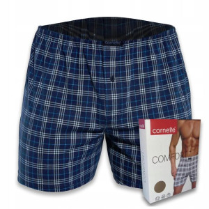 Bawełniane luźne bokserki męskie COMFORT Cornette