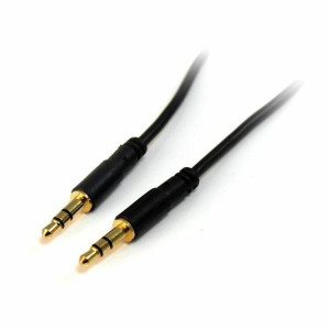 Kabel Audio Jack (3,5 mm) Startech MU3MMS               0,9 m Czarny