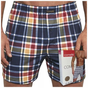 Bawełniane luźne bokserki męskie COMFORT Cornette
