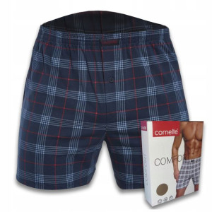Bawełniane luźne bokserki męskie COMFORT Cornette