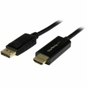 Kabel DisplayPort do HDMI Startech DP2HDMM2MB           (2 m) Czarny