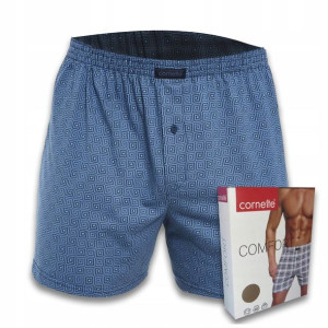 Bawełniane luźne bokserki męskie COMFORT Cornette
