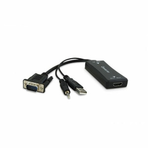Adapter HDMI do VGA 3GO C132 Kontakt Męski Kontakt Żeński