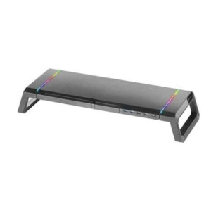 Uchwyt Stołowy do Monitora Mars Gaming MGS PREMIUM LED RGB Czarny