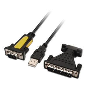 Adapter USB na RS232 NANOCABLE 10.03.2002 1,8 m Czarny