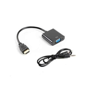 Adapter HDMI do VGA Lanberg AD-0017-BK Czarny