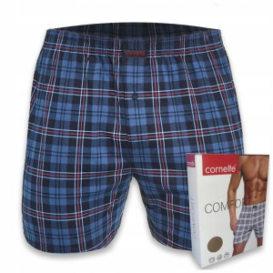 Klasyczne bawełniane luźne bokserki męskie COMFORT