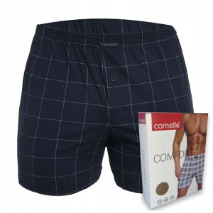 Klasyczne bawełniane luźne bokserki męskie COMFORT
