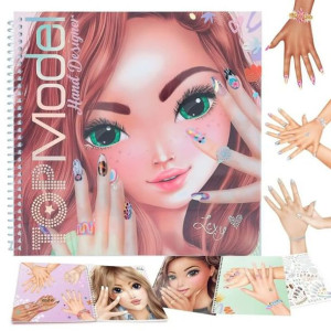 Zestaw kreatywny Hand Design TOP Model z naklejkami