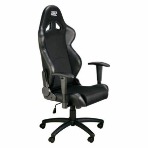 Fotel dla Graczy OMP OMPHA/777E/AIR Czarny