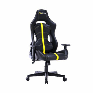 Fotel dla Graczy Racing Czarny Żółty