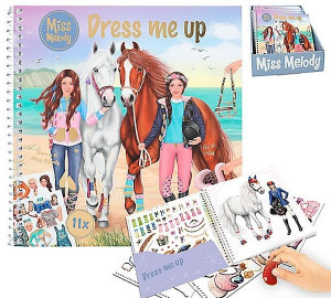 Zestaw Dress Me Up Miss Melody TOP Model z naklejkami