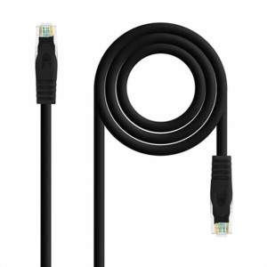 Kabel Sieciowy Sztywny UTP Kategoria 6 NANOCABLE   Czarny