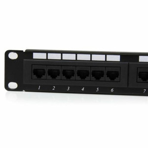 PatchPanel 24 Portów UTP Kategoria 6 Startech C6PANEL24