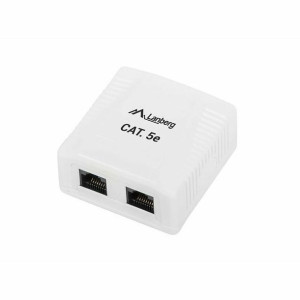 Złącze RJ45 Kategoria 5 UTP Lanberg OU5-0002-W
