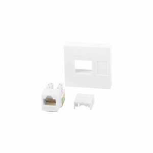 Złącze RJ45 Kategoria 6 UTP Lanberg WS-4545-RJ45K-W