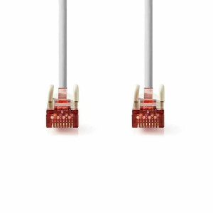 Kabel RJ45 Kategoria 6 FTP Sztywny Nedis CCGP85221GY30 3 m Biały