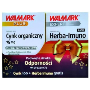 Walmark Cynk tabletki 100 szt + Herba-Imuno Rapid tabletki 30 szt, zestaw