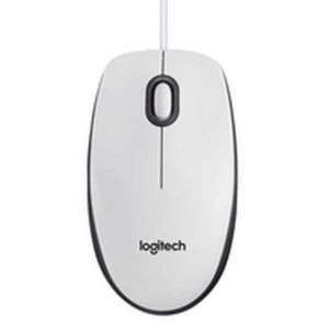 Myszka Optyczna Logitech B100 800 dpi Biały