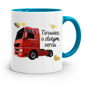 Dla Tirowca Kierowcy Tira Kubek Błękitny Prezent