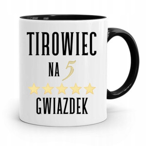 Dla Tirowca Kierowcy Tira Kubek Czarny Na Prezent