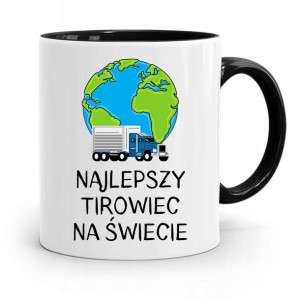 Dla Tirowca Kierowcy Tira Kubek Czarny Na Prezent