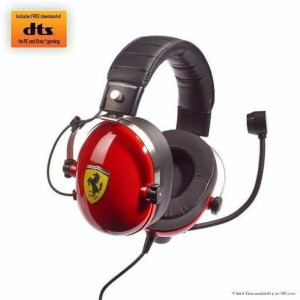 Słuchawki z Mikrofonem Thrustmaster 4060197 Ferrari Czerwony