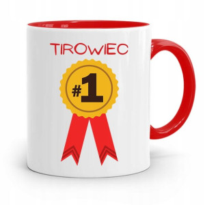 Dla Tirowca Kierowcy Tira Kubek Czerwony Prezent
