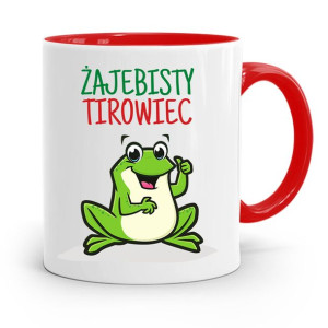 Dla Tirowca Kierowcy Tira Kubek Czerwony Prezent