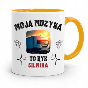 Dla Tirowca Kierowcy Tira Kubek Żółty Na Prezent