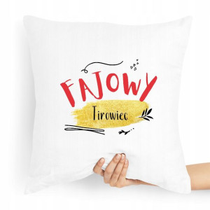 Dla Tirowca Prezent Poduszka Fajowy Tirowiec