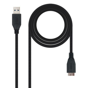 Kabel USB 3.0 A na Micro USB B NANOCABLE 10.01.110-BK Czarny