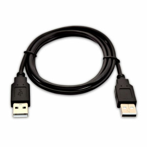 Kabel USB V7 V7USB2AA-01M-1E      USB A Czarny